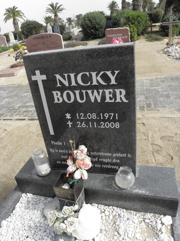 BOUWER Nicky 1971-2008