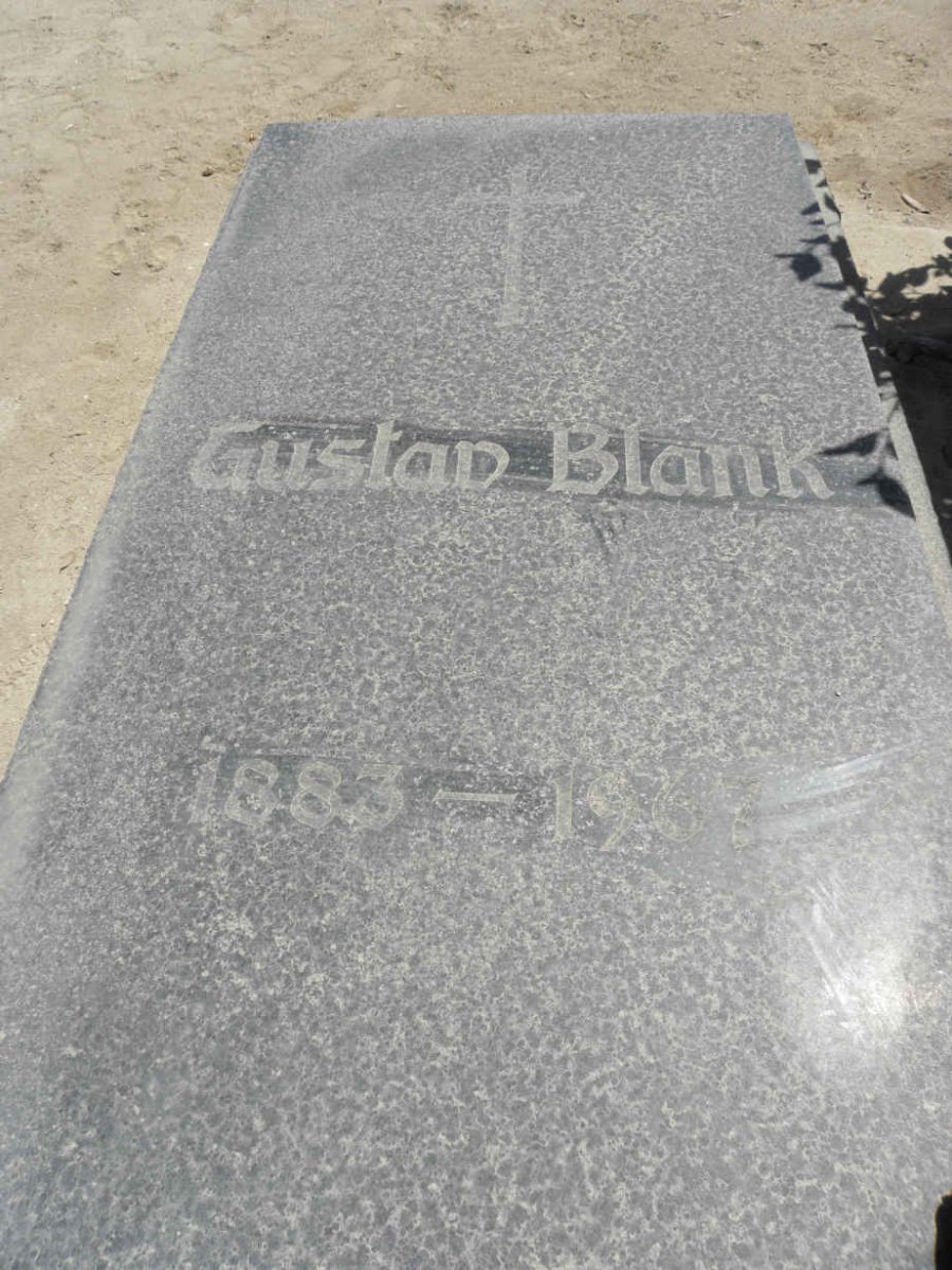 BLANK Gustav 1883-1967