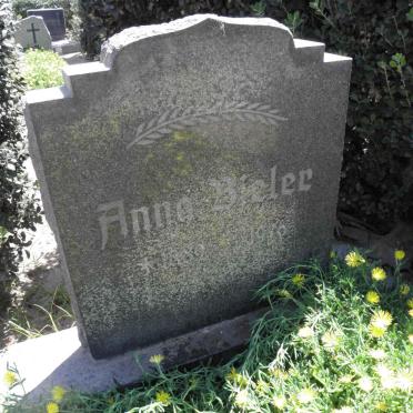 BIELER Anna 1889-1976