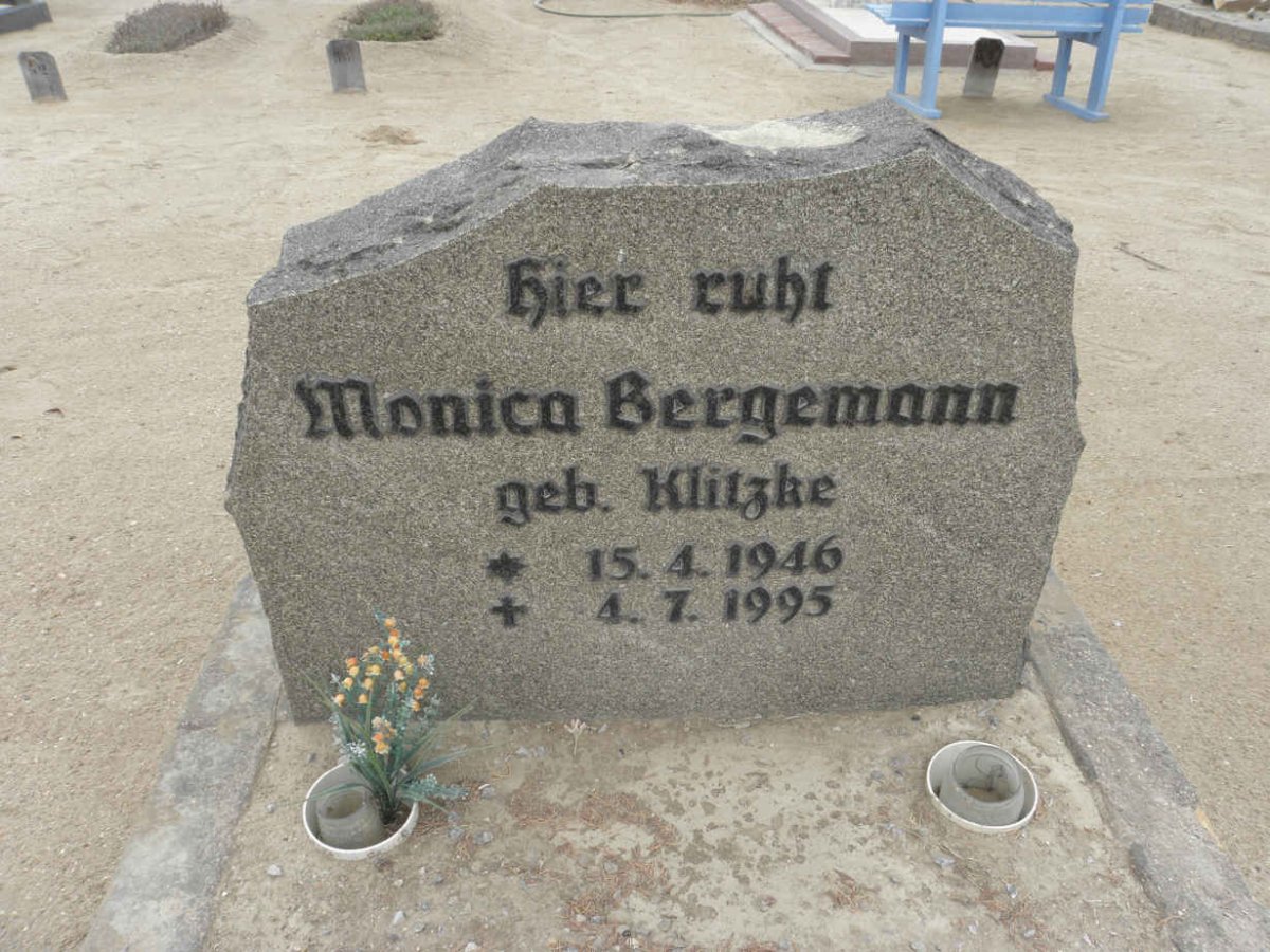 BERGEMANN Monica nee KLITZKE 1946-1995