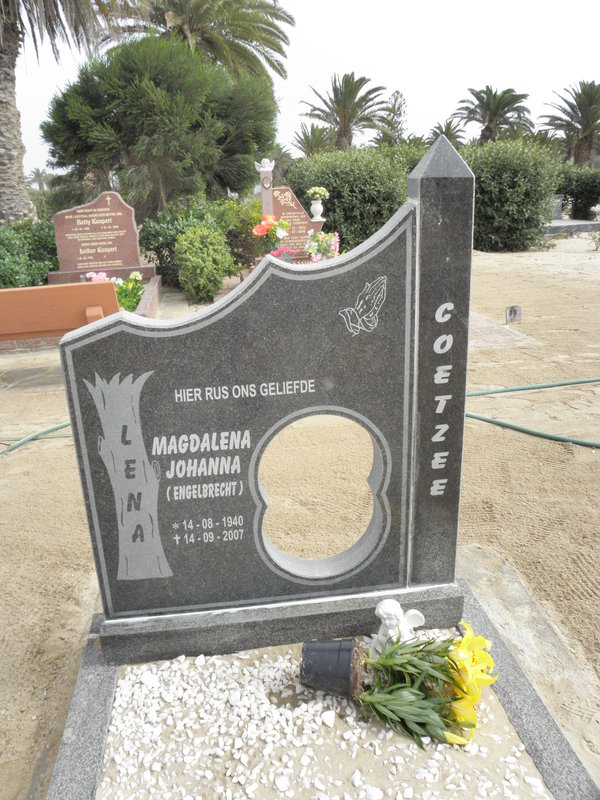 COETZEE Magdalena Johanna nee ENGELBRECHT 1940-2007