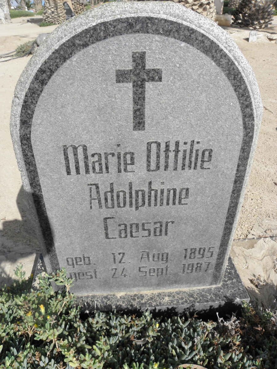 CAESAR Marie Ottilie Adolphine 1895-1987
