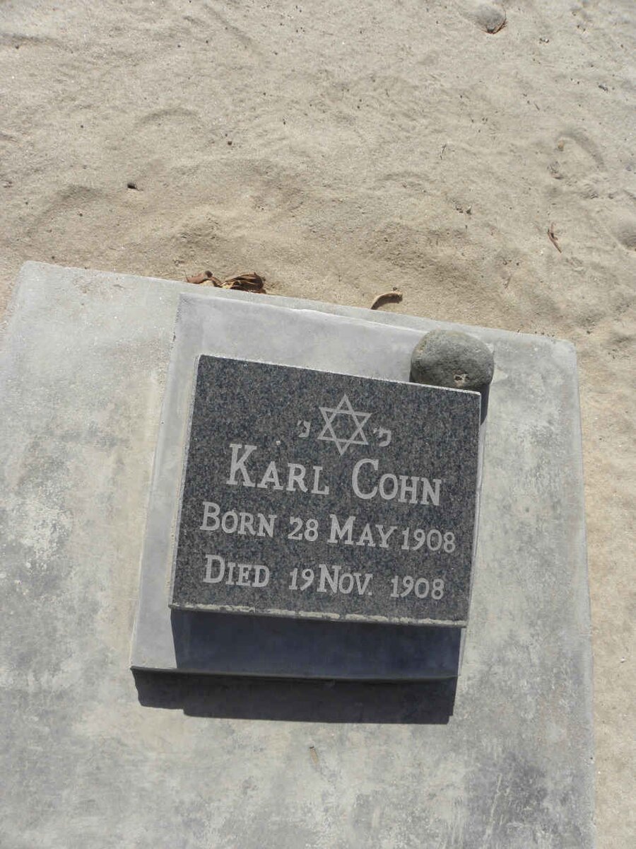 COHN Karl 1908-1908