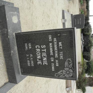 CRONJE Stienie 1900-1990