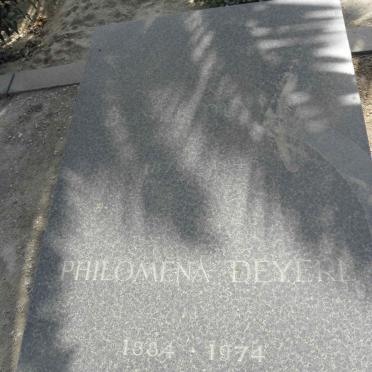 DEYERL Josef 1875-1945 &amp; Philomena 1884-1974