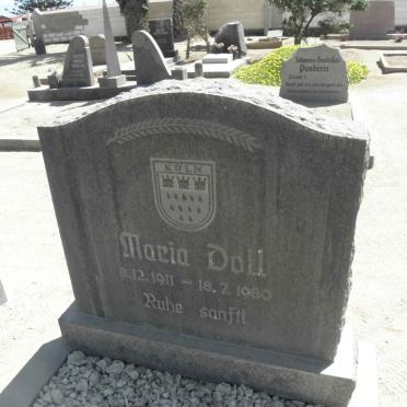 DOLL Maria 1911-1980