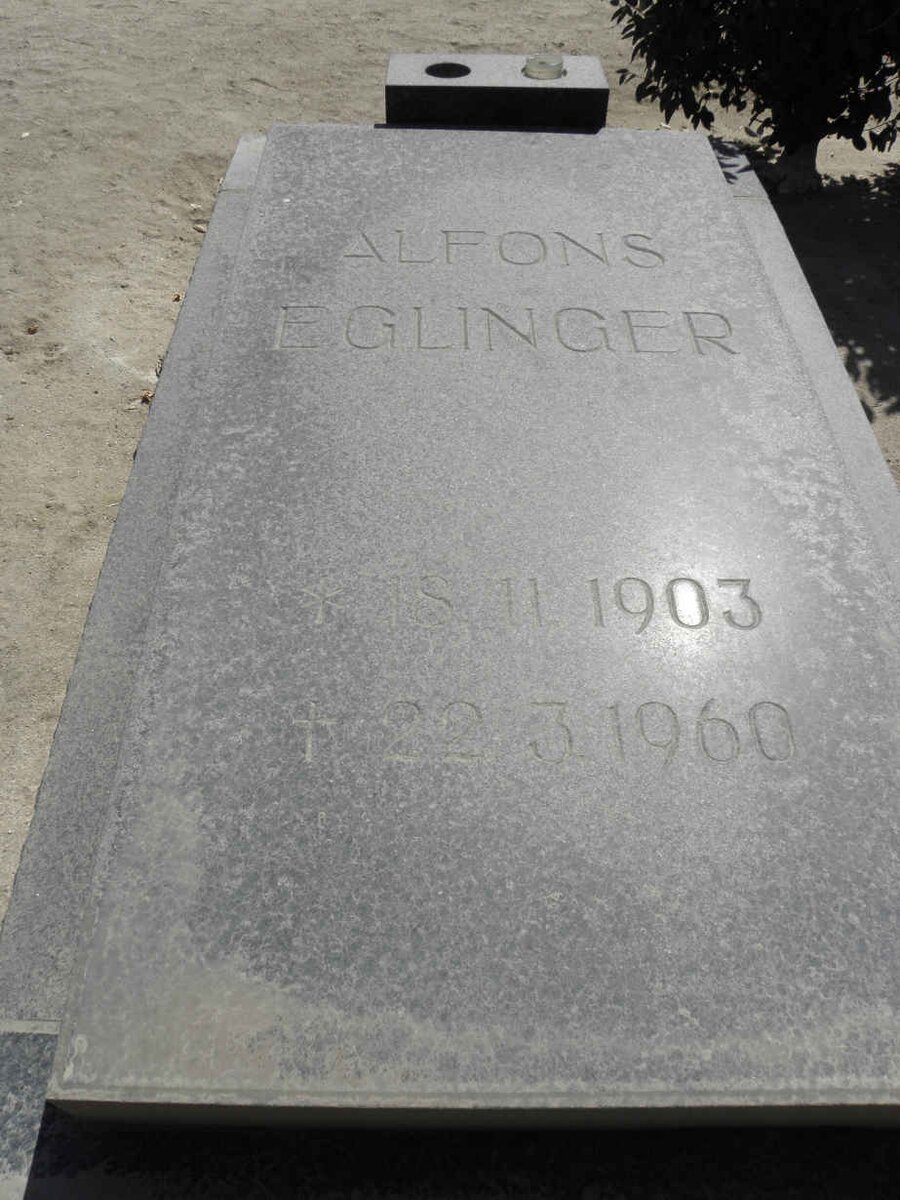 EGLINGER Alfons 1903-1960