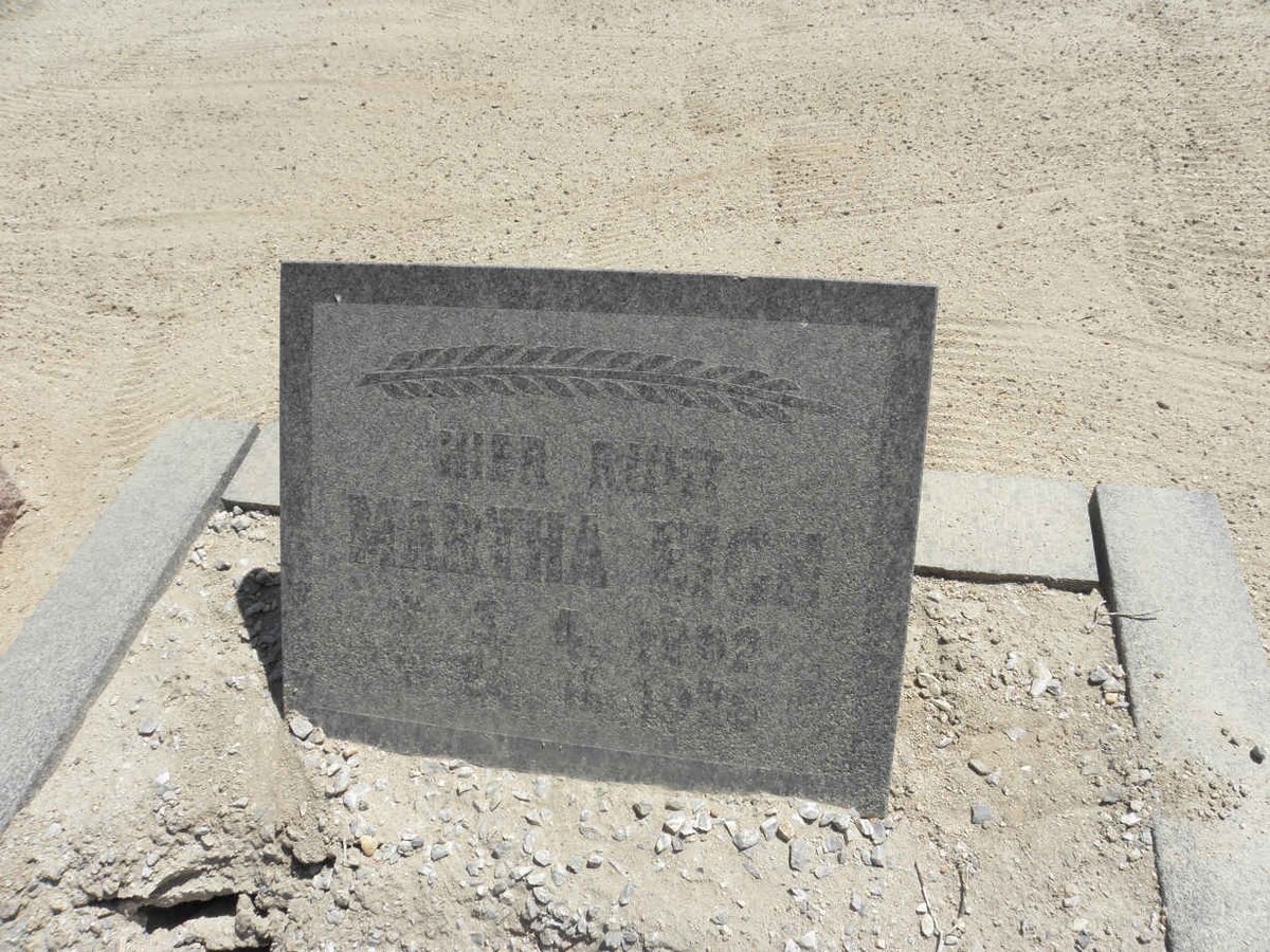 EIGN Martha 1892-1976