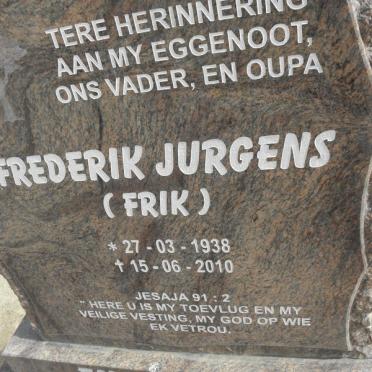 ENGELBRECHT Frederik Jurgens 1938-2010