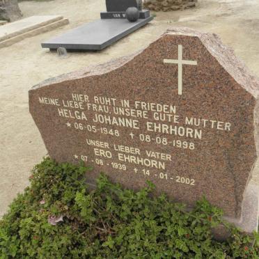 EHRHORN Ero 1939-2002 &amp; Helga Johanne 1948-1998