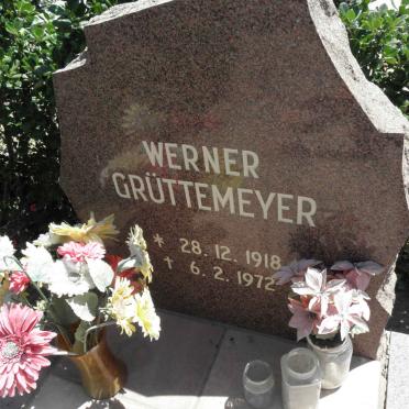 GRÜTTEMEYER Werner 1918-1972