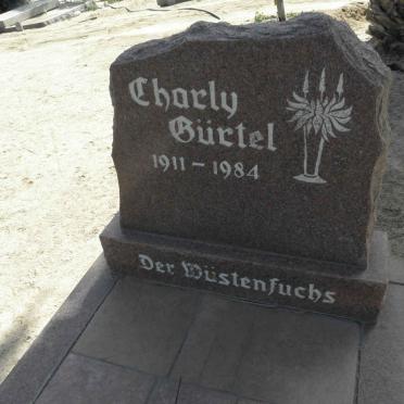 GÜRTEL Charly 1911-1984