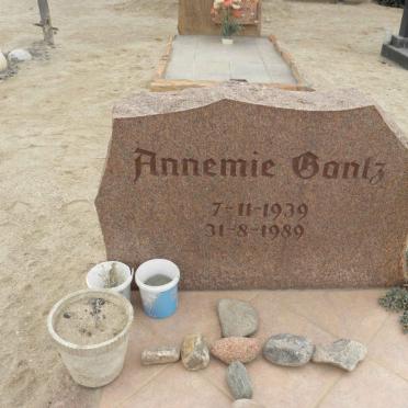 GANTZ Annemie 1939-1989