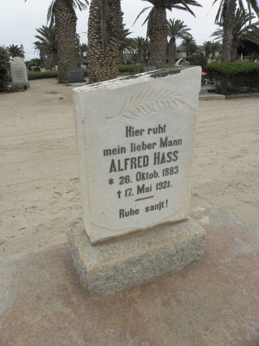 HASS Alfred 1883-1921