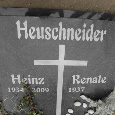 HEUSCHNEIDER Heinz 1934-2009 &amp; Renate 1937-