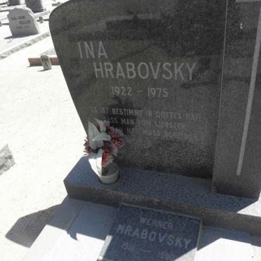 HRABOVSKY Werner 1919-1990 &amp; Ina 1922-1975