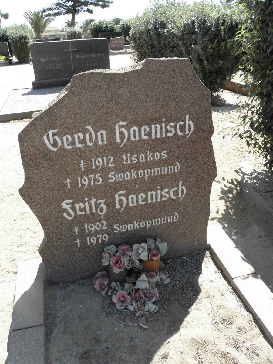 HAENISCH Fritz 1902-1979 &amp; Gerda 1912-1975