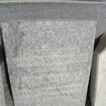 HERSLIFIELD Josie 1870-1916