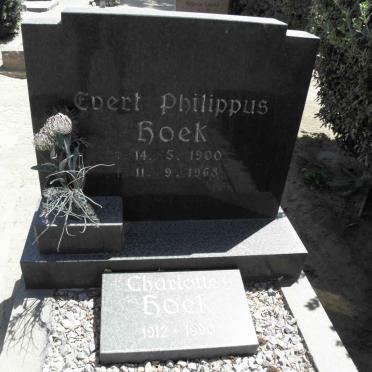HOEK Evert Philippus 1900-1968 &amp; Charlotte 1912-1990