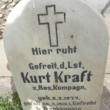 KRAFT Kurt 1877-1915