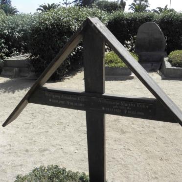 KÜHN Wolfgang Amadeus 1925-2003 &amp; Annemarie Martha LABITZKE 1922-2006