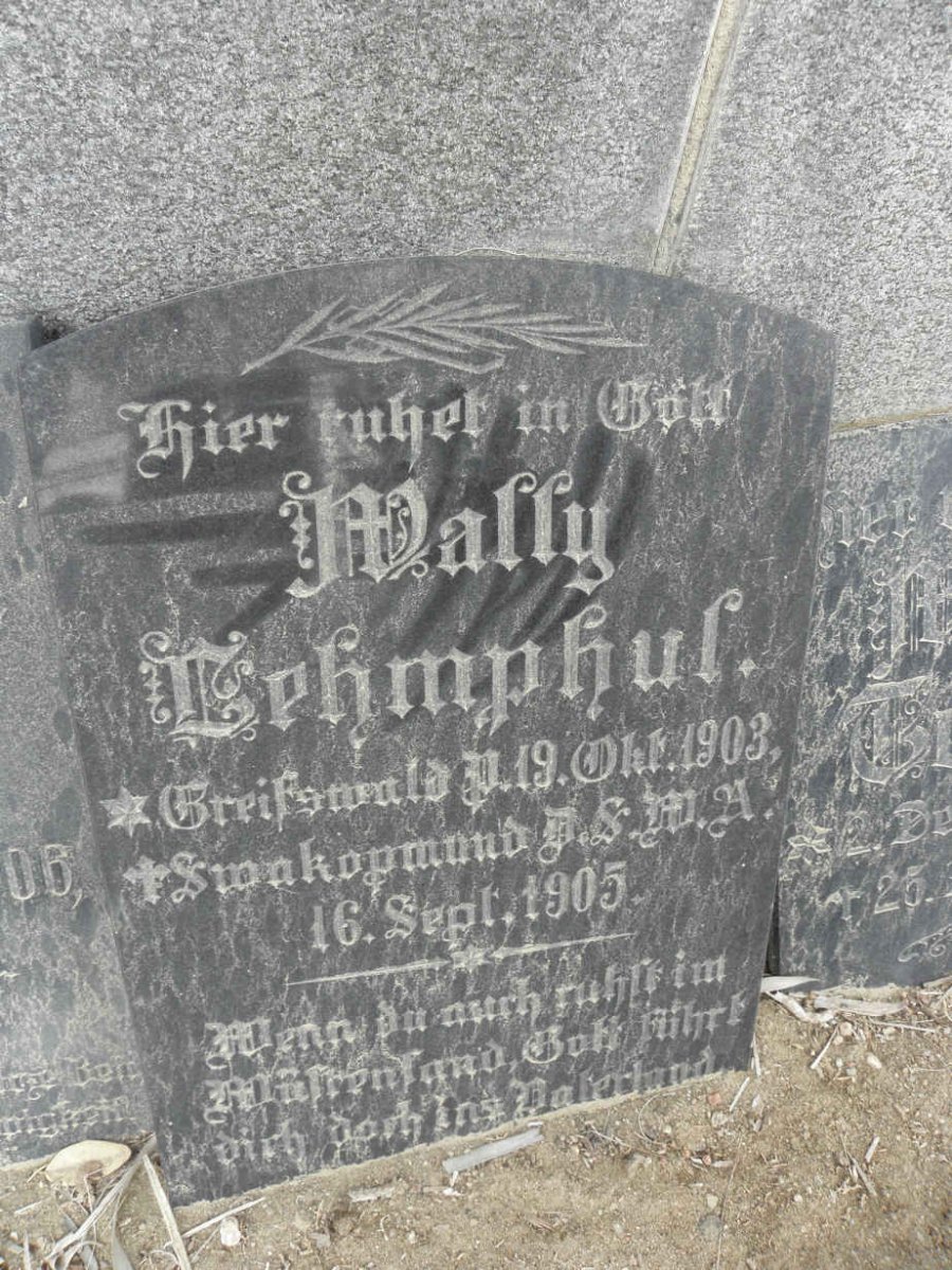 LEHMPHUL Wally 1903-1904