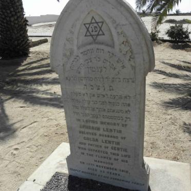 LENTIN Ephraim -1910