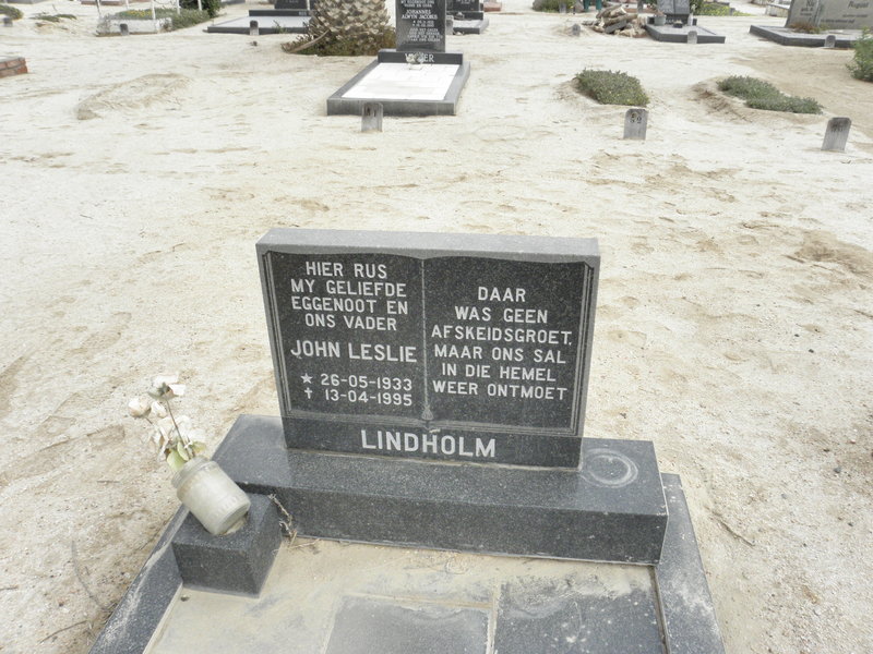 LINDHOLM John Leslie 1933-1995