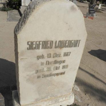 LODENGART Siegfried 1887-1918