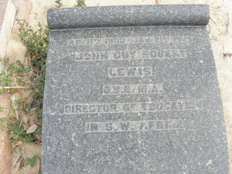 LEWIS John Guy Robert 1869-1925