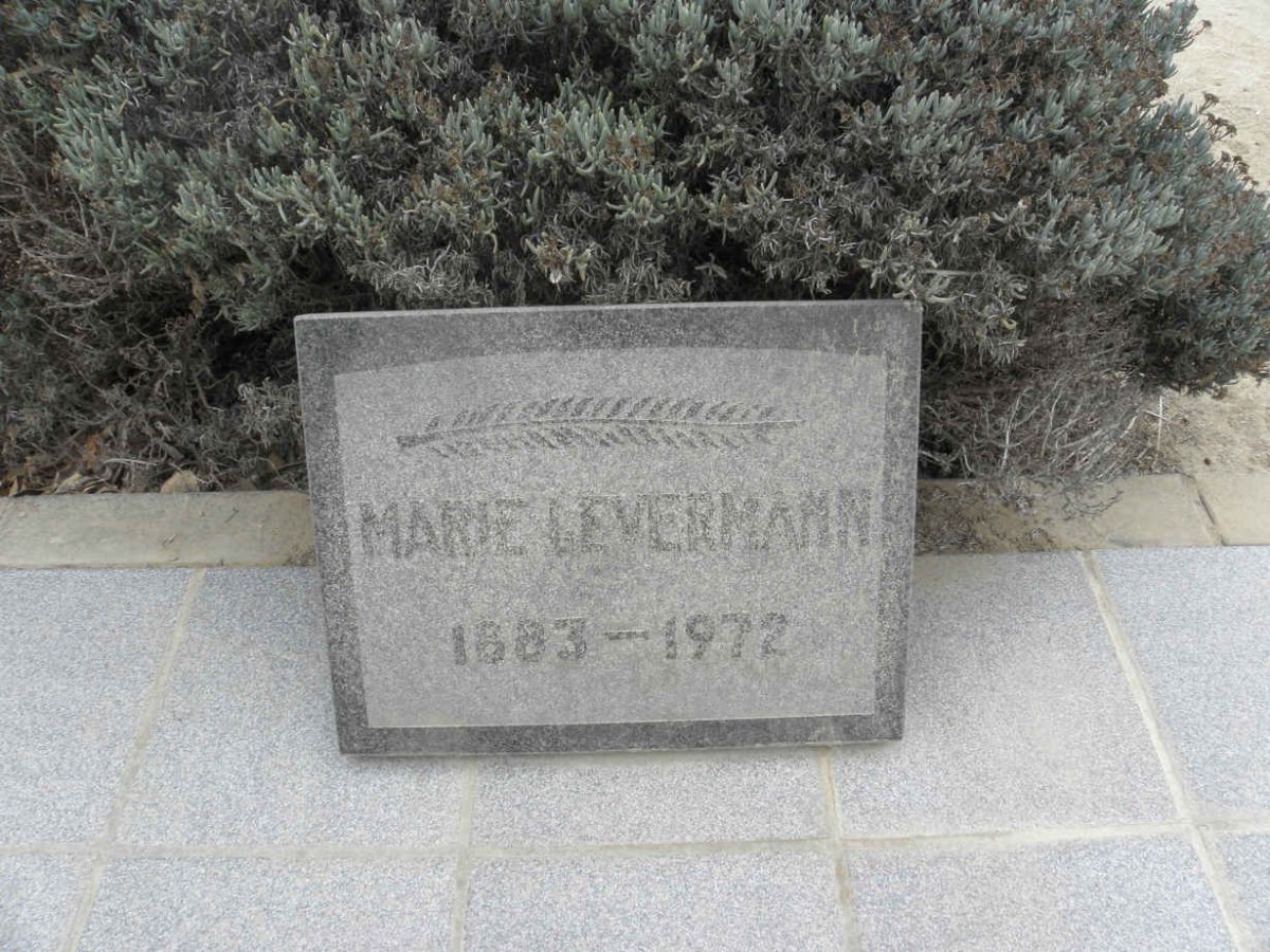 LEVERMANN Marie 1883-1972