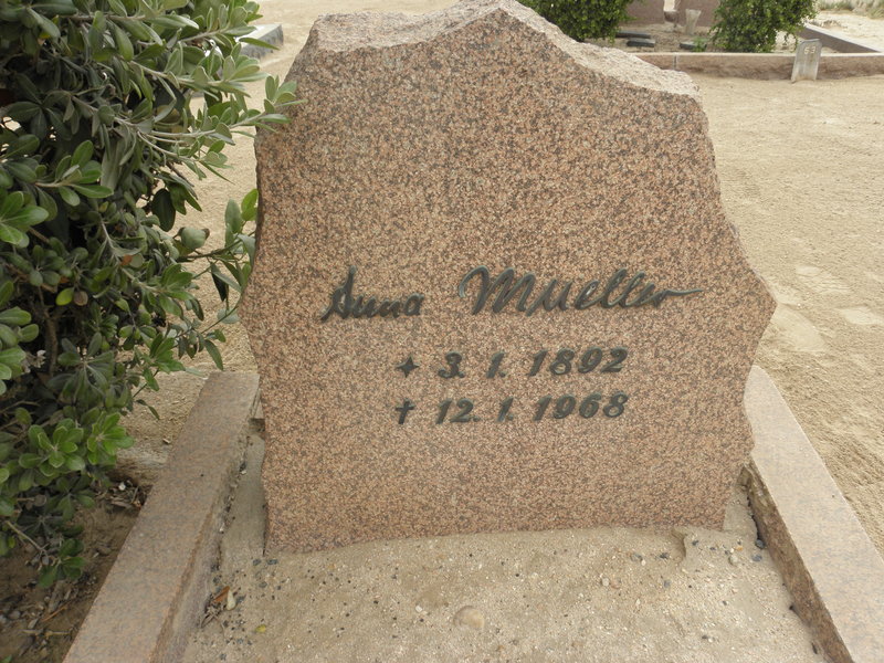 MUELLER Anna 1892-1968