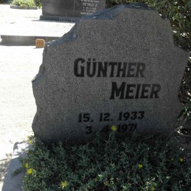 MEIER Günther 1933-1971