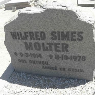 MOLTER Wilfred Simes 1914-1978