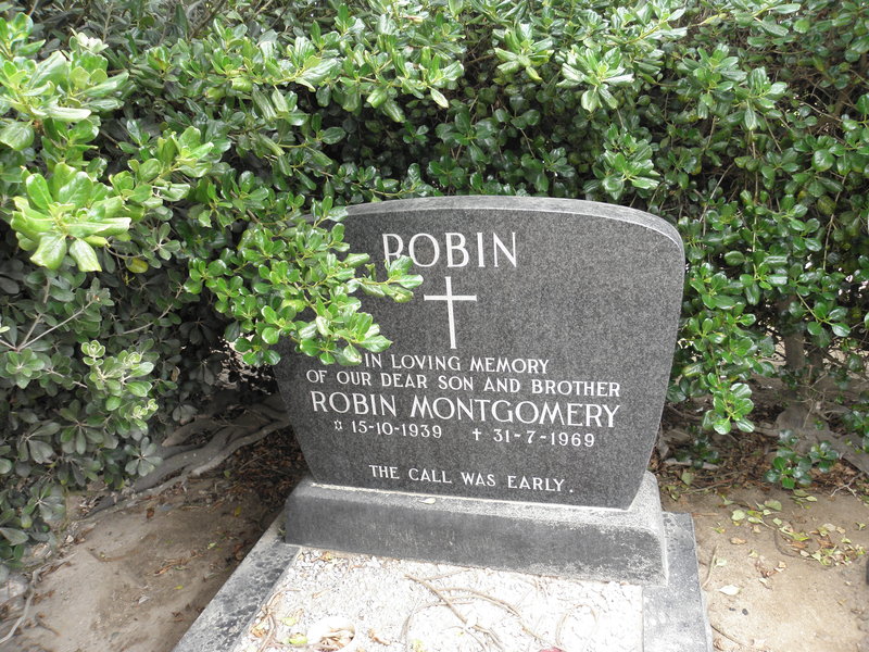 MONTGOMERY Robin 1939-1969