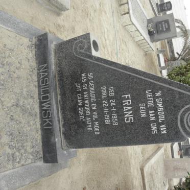 NASILOWSKI Frans 1958-1981