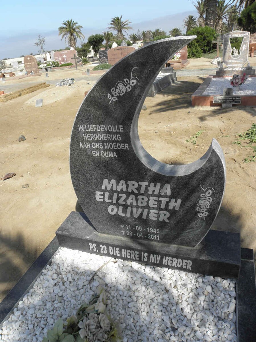 OLIVIER Martha Elizabeth 1945-2011