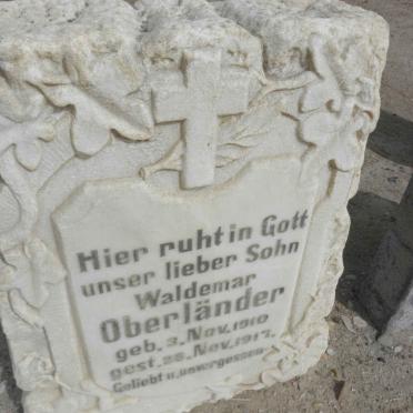 OBERLÄNDER Waldemar 1910-1917