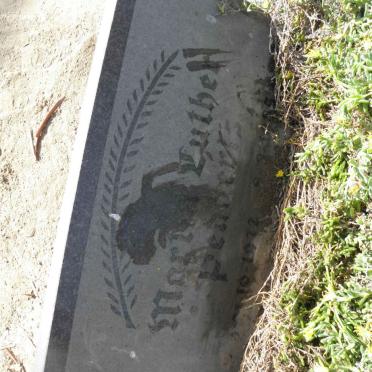 PENNERTS Martin Luther 1922-1985