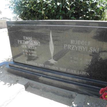 PRZYBYLSKI Rudolf 1919-1977 &amp; Emmi SEILER 1920-1969
