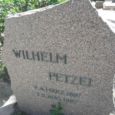 PETZEL Wilhelm 1897-1967