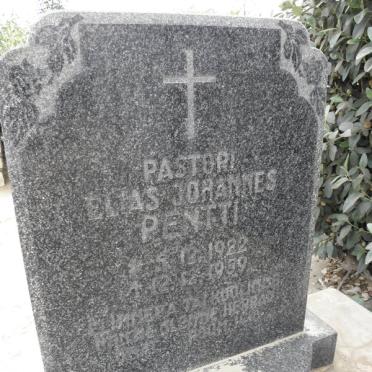 PENTTI Elias Johannes 1922-1959