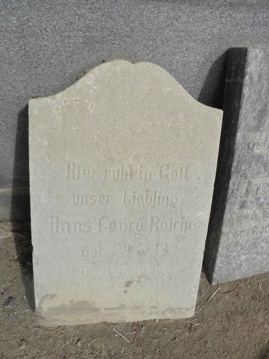 REICHE Hans Georg 1913-191?