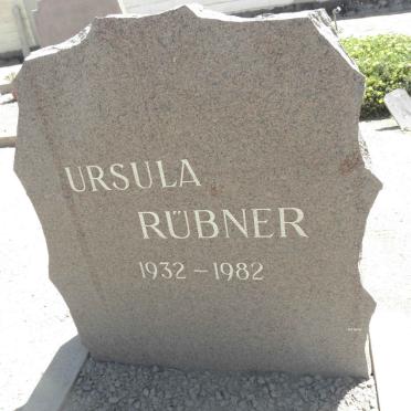 RÜBNER Ursula 1932-1982