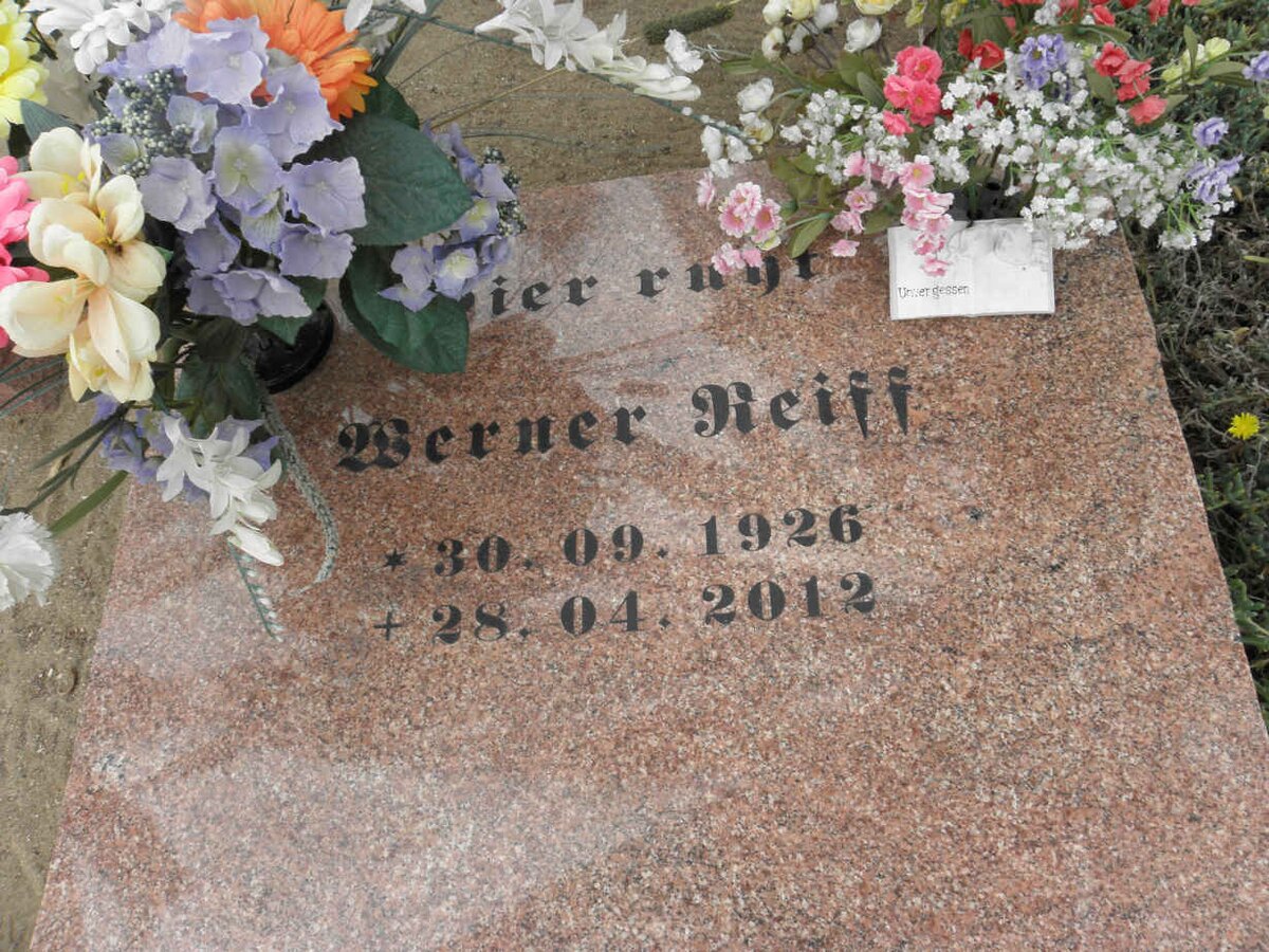 REIFF Werner 1926-2012