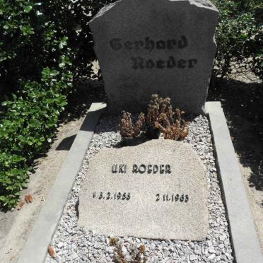 ROEDER Gerhard :: ROEDER Uki 1958-1963