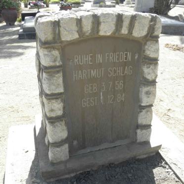 SCHLAG Hartmut 1956-1984