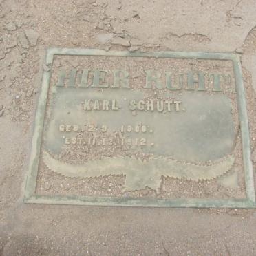 SCHÜTT Karl 1900-1912