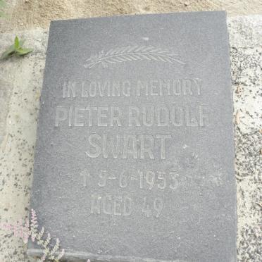 SWART Pieter Rudolf -1953