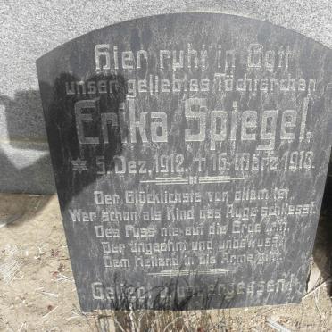 SPIEGEL Erika 1912-1913